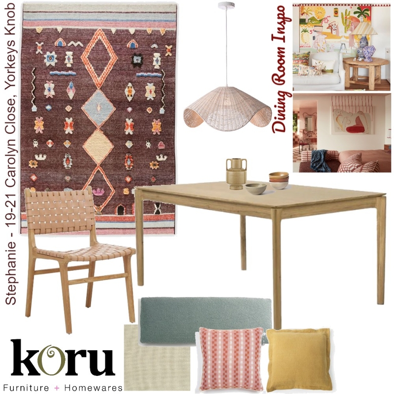 Stephanie - Yorkeys Knob - Dining Room Mood Board by bronteskaines on Style Sourcebook