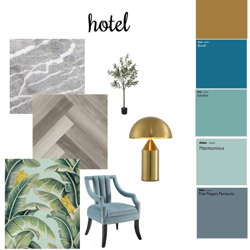 hotel Mood Board by havadekalo on Style Sourcebook