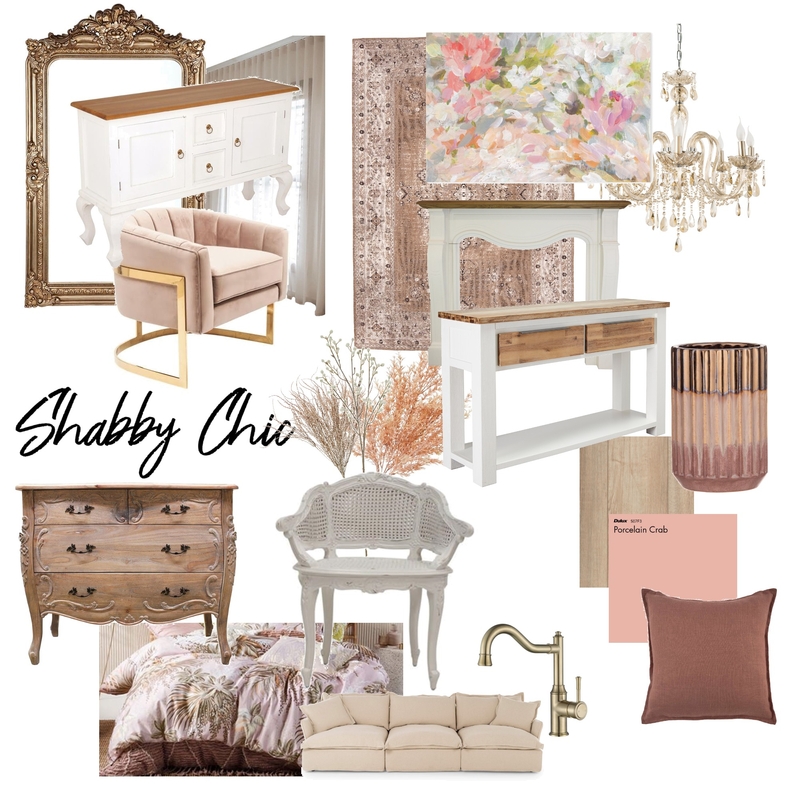 Shabby chic 1 Mood Board by Scarlett Sommerville on Style Sourcebook