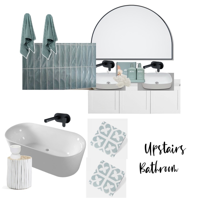 Upstairs bathroom Mood Board by ElleseP on Style Sourcebook