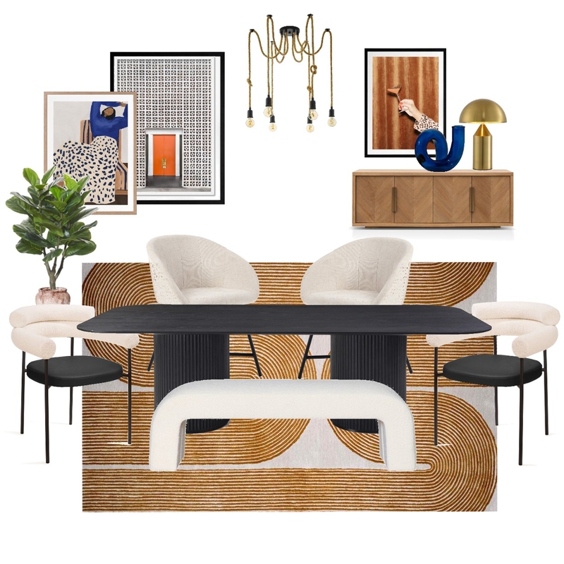 Dining Room Mood Board by westofhere on Style Sourcebook