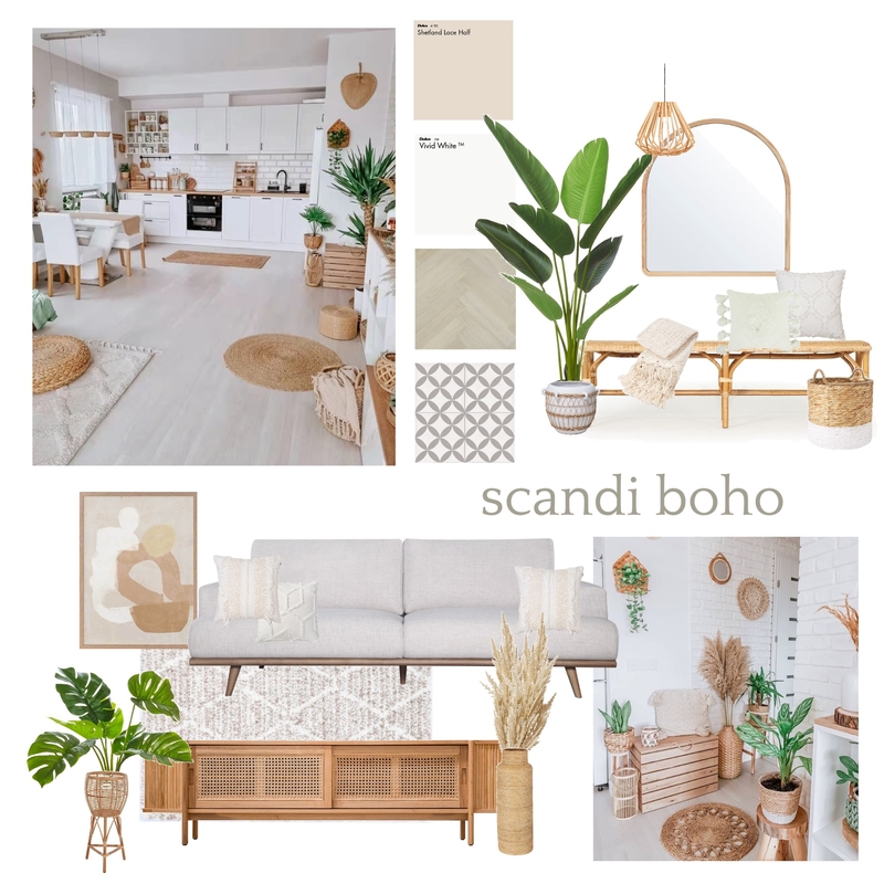 Scandi Boho Mood Board by kamilaswiderskax on Style Sourcebook