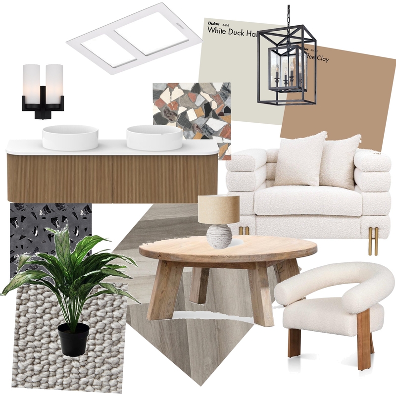 Relaxed Modern Farmhouse Mood Board by Ash on Style Sourcebook