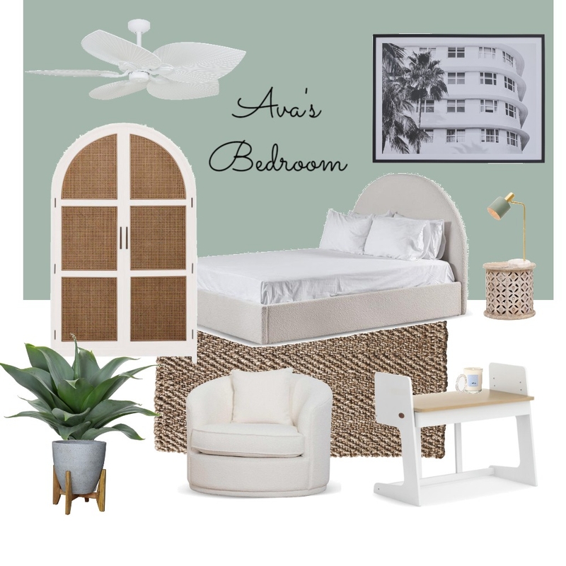 Ava's Bedroom Mood Board by njmelissari on Style Sourcebook