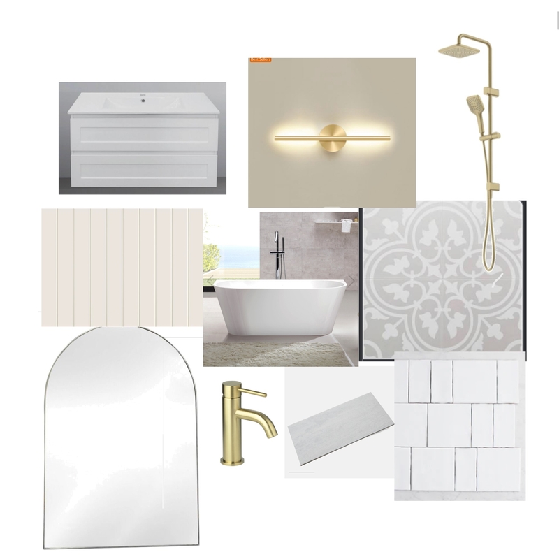 Main bathroom Mood Board by Chloe Cole on Style Sourcebook