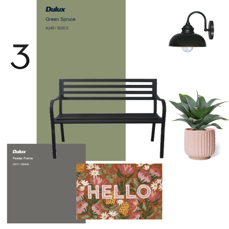 Mosley Exterior Styling Mood Board by Holm & Wood. on Style Sourcebook