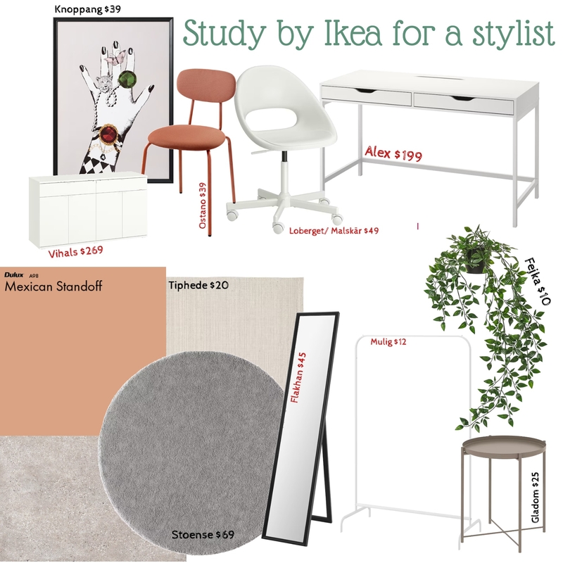 Ikea study Mood Board by aliciapapaz on Style Sourcebook