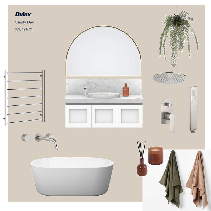 9a Bathroom - ABI tapware, warm render Mood Board by justine.suttorini@gmail.com on Style Sourcebook