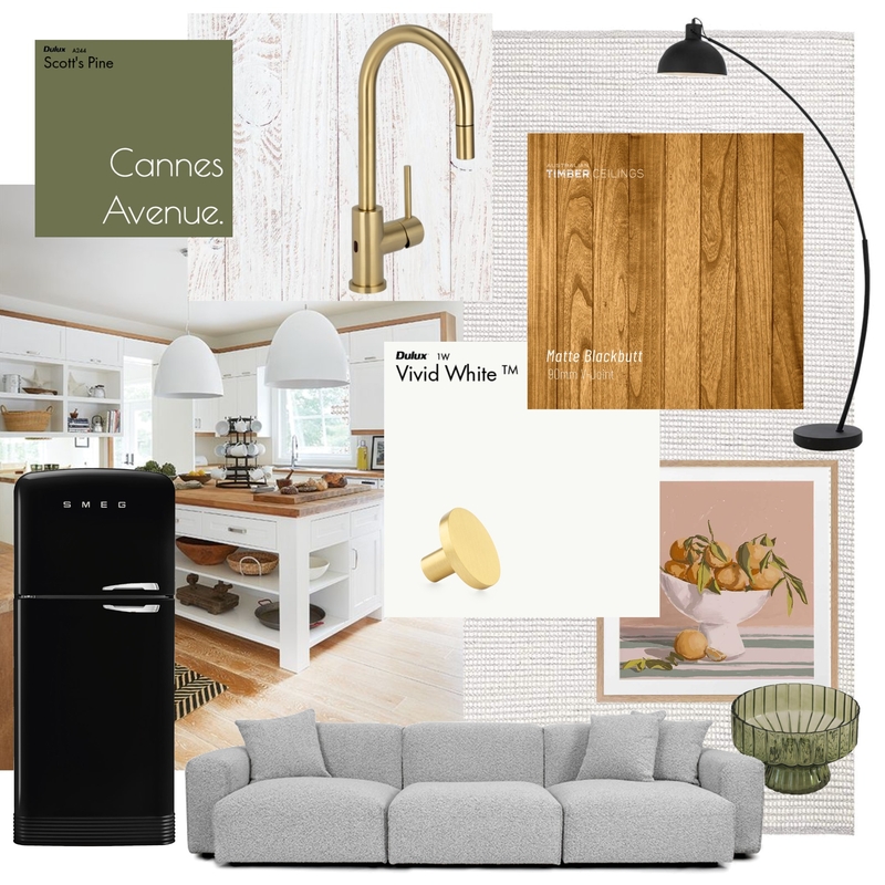 Cannes Avenue - Brushed Brass Mood Board by anna@abi-international.com.au on Style Sourcebook