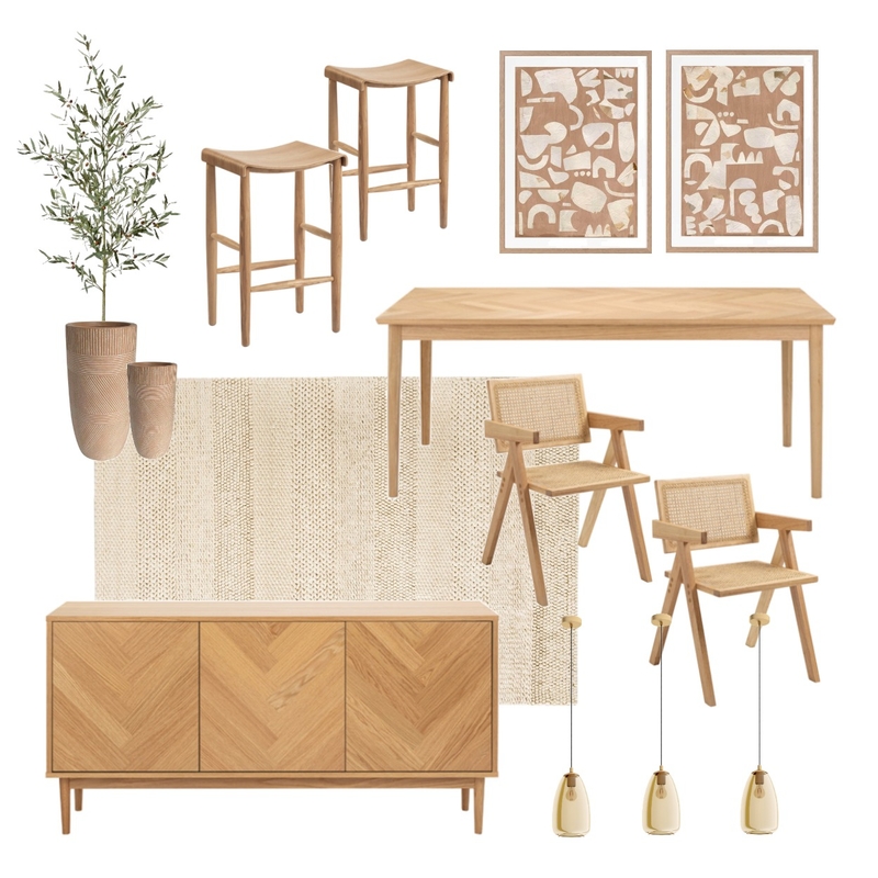 Dining Area Mood Board by BecCarman on Style Sourcebook