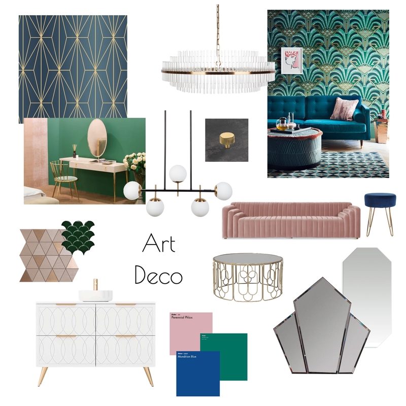 Art Deco Mood Board by amyyoungman1911@outlook.com on Style Sourcebook