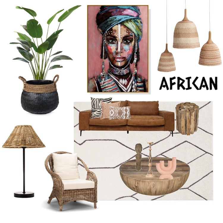 African living room Mood Board by J.wilckens on Style Sourcebook