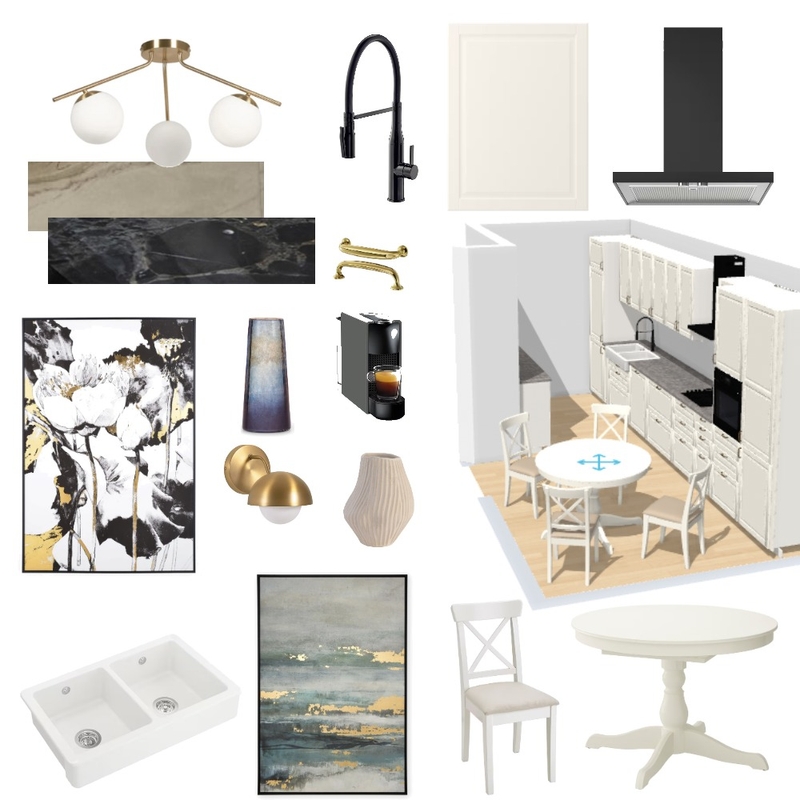 Bucatarie V1 Cristina Mood Board by Designful.ro on Style Sourcebook