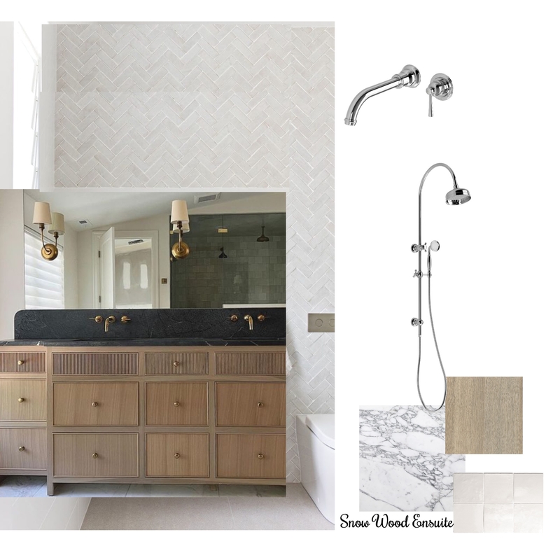 Snow Wood Ensuite Mood Board by House of Cove on Style Sourcebook