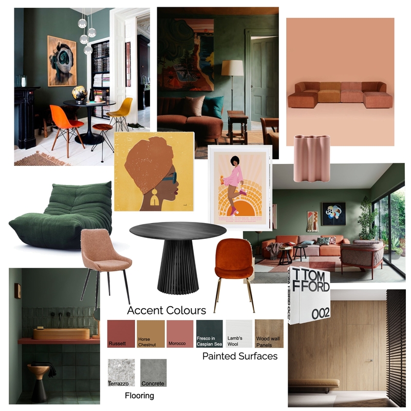 Green Mood Board by Aileen Yao on Style Sourcebook