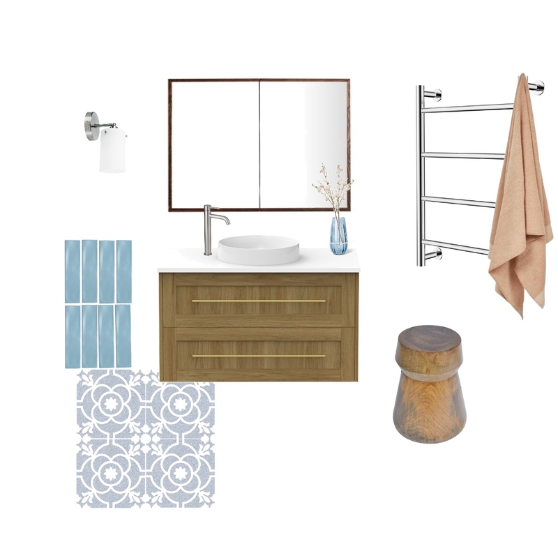 Allenby Bathroom Concept 2 Mood Board by Holm & Wood. on Style Sourcebook