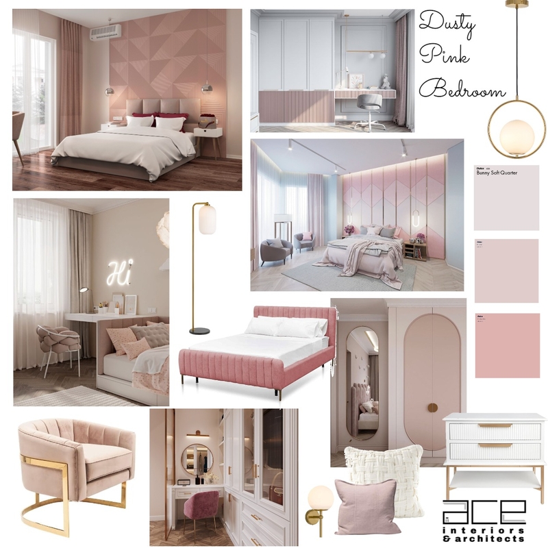 Teen bedroom Mood Board by Prarthana on Style Sourcebook