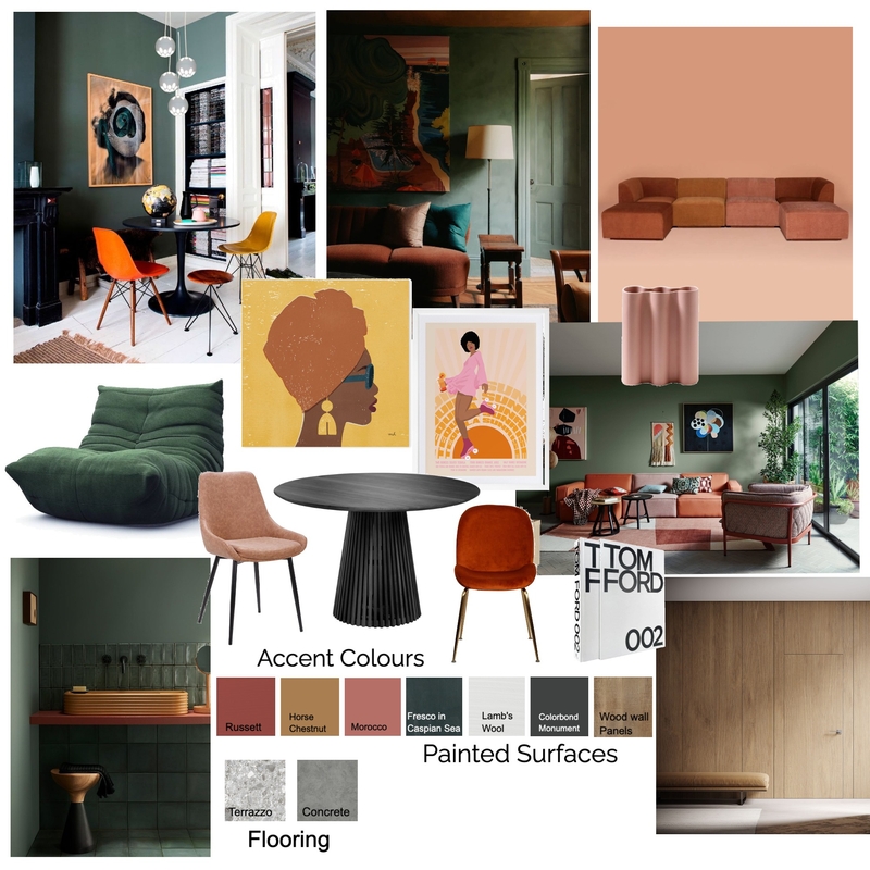 Green Mood Board by Aileen Yao on Style Sourcebook