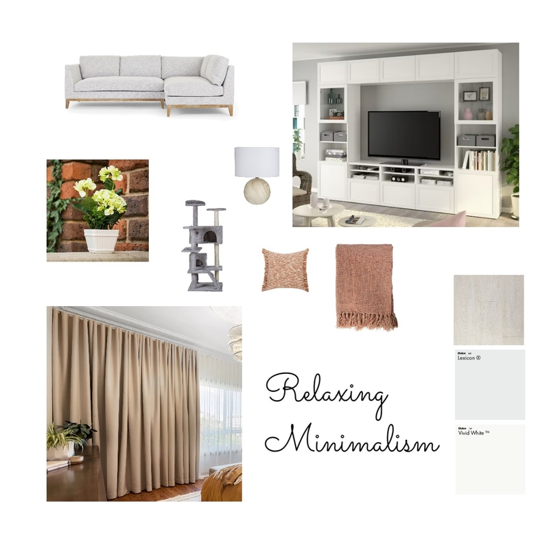 Mood Board - Living Room Mood Board by natalia_umrani on Style Sourcebook