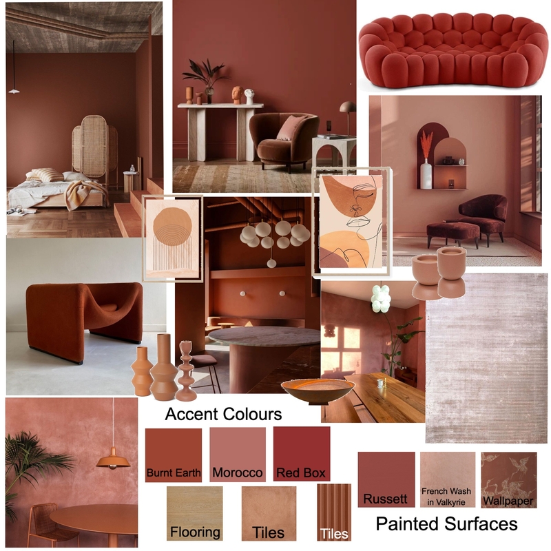 terracotta Mood Board by Aileen Yao on Style Sourcebook