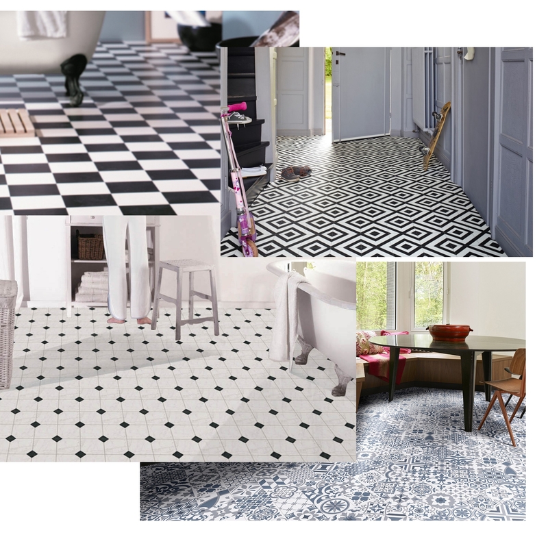 Vinyl Patterned Flooring Mood Board by Perfect on Style Sourcebook