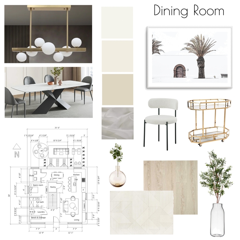 Upscale Dining Room Mood Board by Brianne.marie.gisele on Style Sourcebook