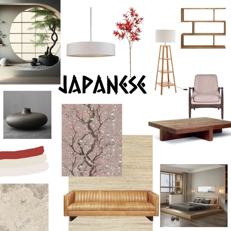 Japanese Mood Board Mood Board by berniek73@bigpond.com on Style Sourcebook