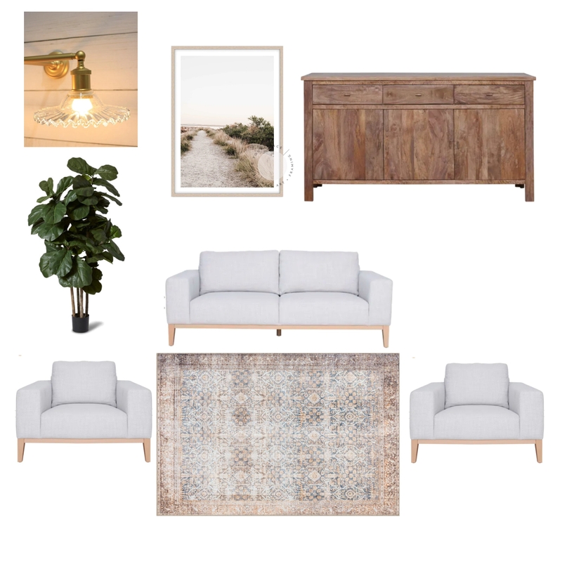 Downstairs Lounge Mood Board by Sarah on Style Sourcebook