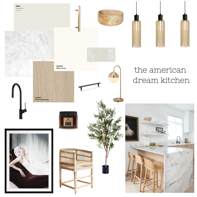 Carlee's American Dream Kitchen Mood Board by Brianne.marie.gisele on Style Sourcebook