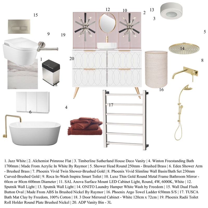 Bathroom Mood Board by Isha02 on Style Sourcebook