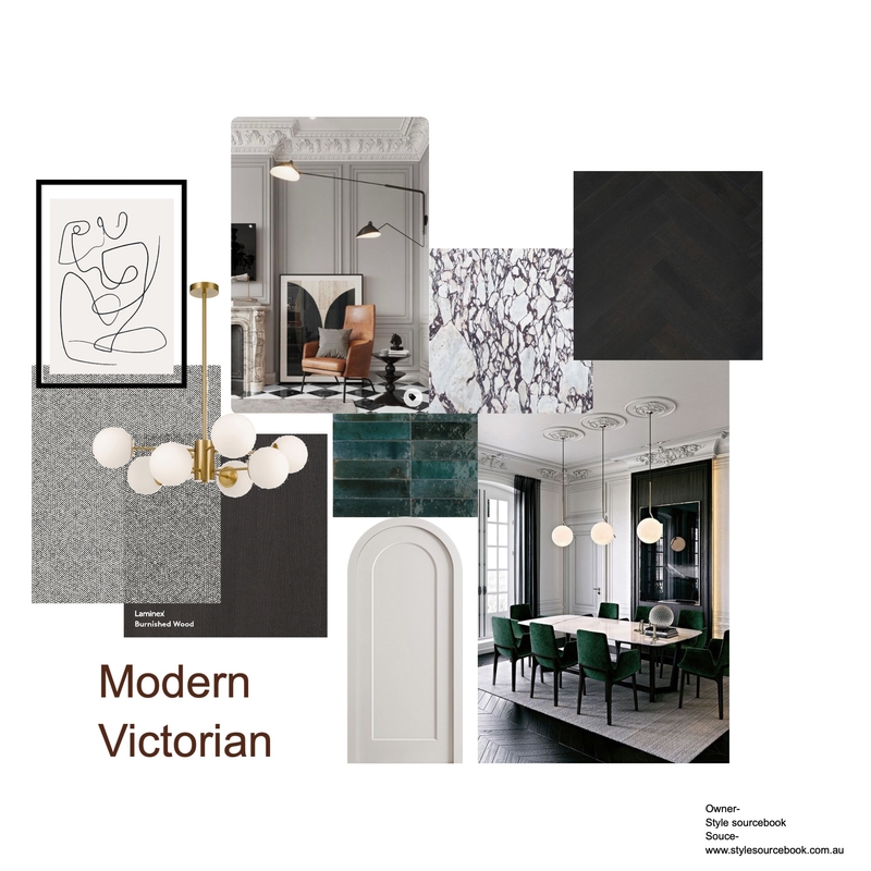 Modern Victorian Mood Board by SBlock on Style Sourcebook