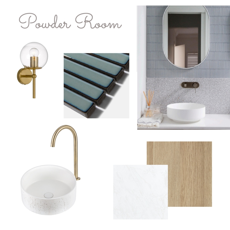 Corso Powder Room Mood Board by Sarah Wilson Interiors on Style Sourcebook