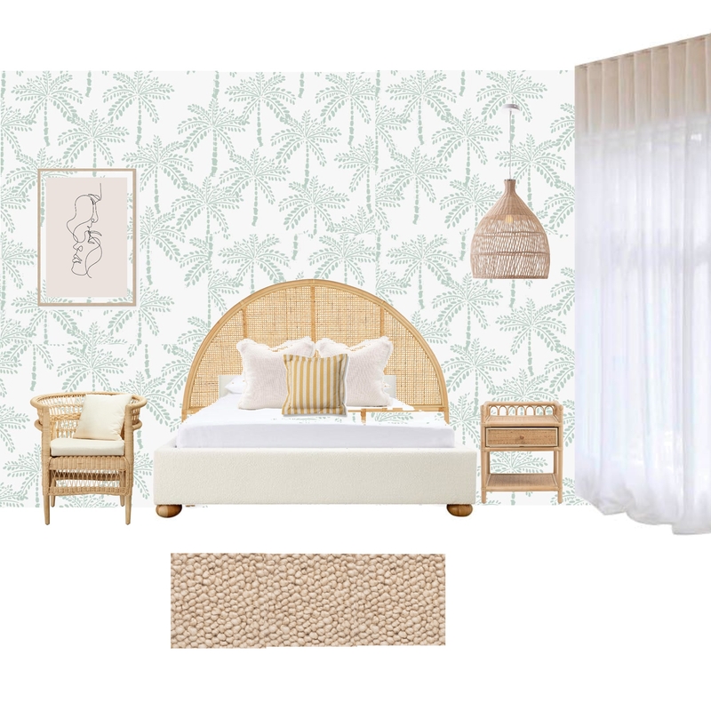 Cool tropical guest room 2 Mood Board by Hart on Southlake on Style Sourcebook