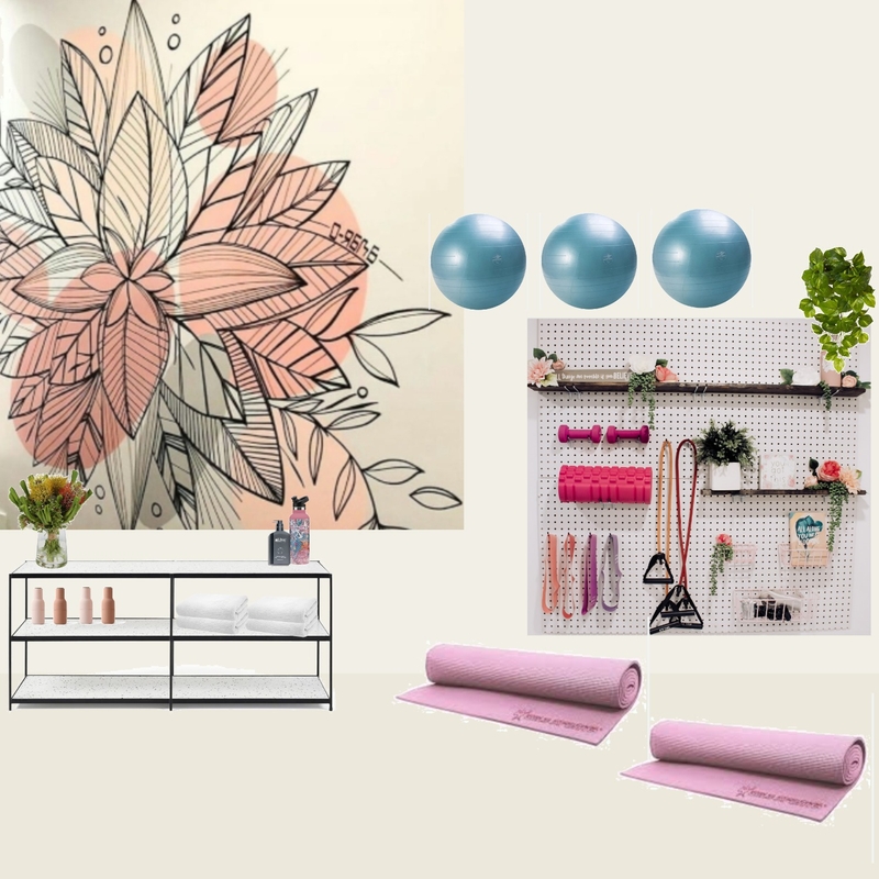 Sala de exercícios Aline Mood Board by Tamiris on Style Sourcebook