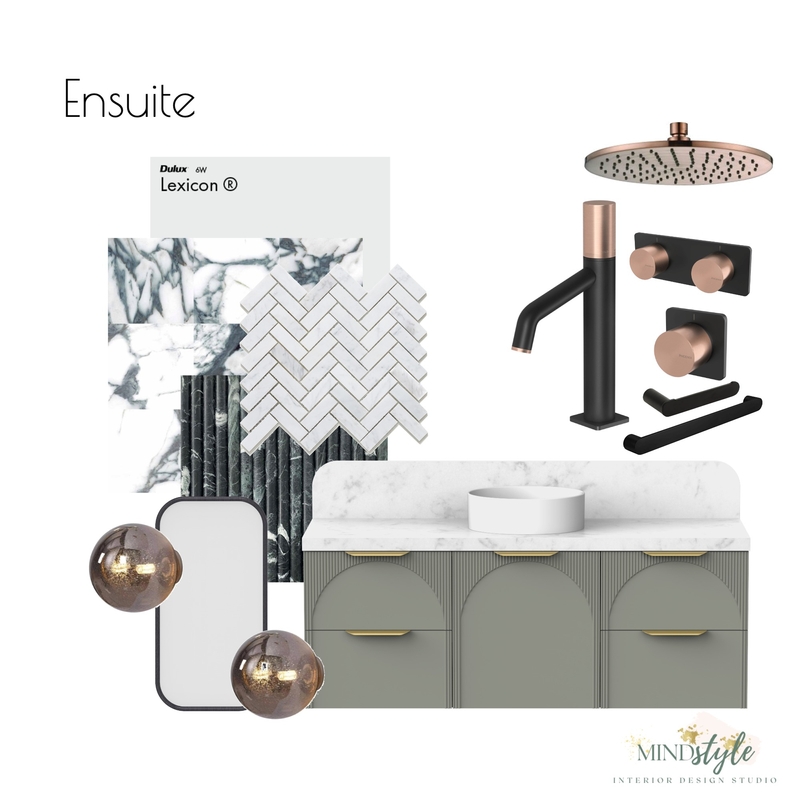 Pado Ensuite Mood Board by Shelly Thorpe for MindstyleCo on Style Sourcebook