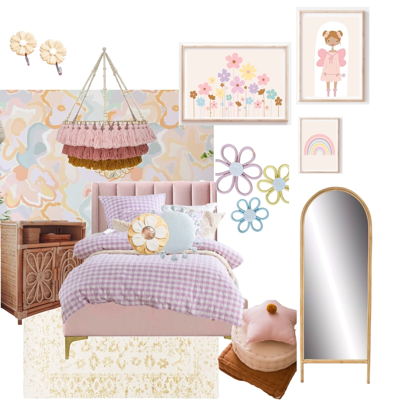 girls room Mood Board by becnancy on Style Sourcebook