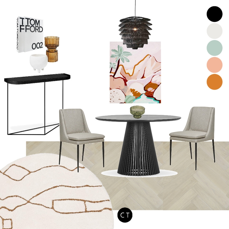 Dining Room Mood Board by Carly Thorsen Interior Design on Style Sourcebook