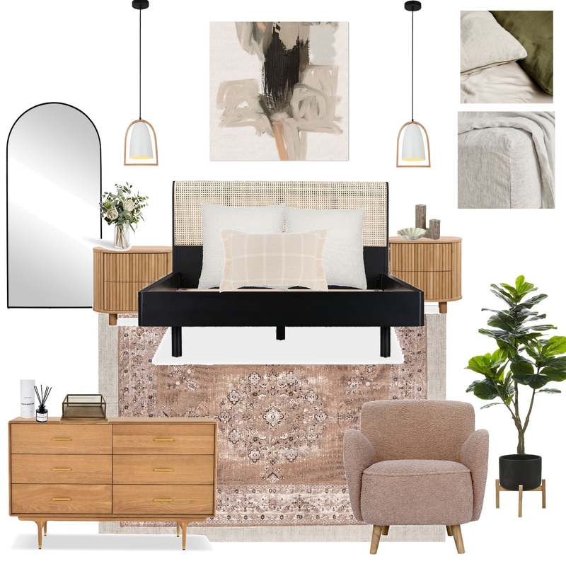 mid century bedroom Mood Board by CiaanClarke on Style Sourcebook