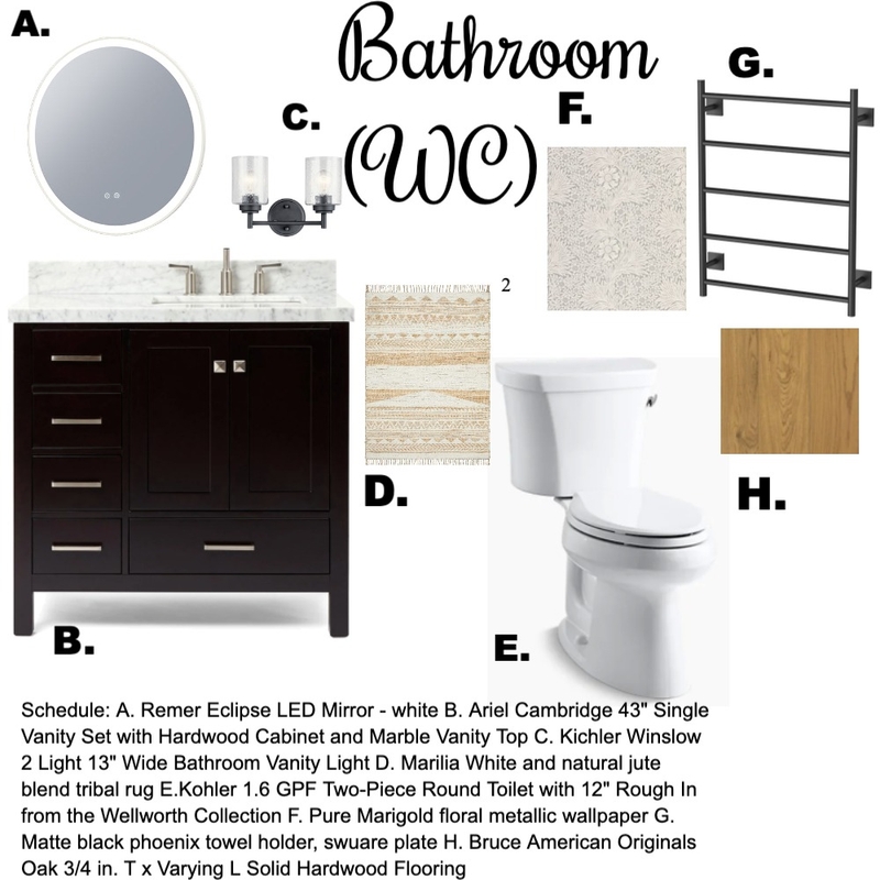 bathroom Mood Board by alyssa.marmolejo on Style Sourcebook