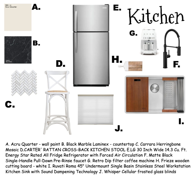 kitchen mood board Mood Board by alyssa.marmolejo on Style Sourcebook