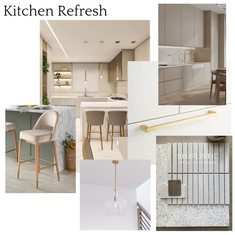 Kitchen Refresh Mood Board by The Ginger Stylist on Style Sourcebook