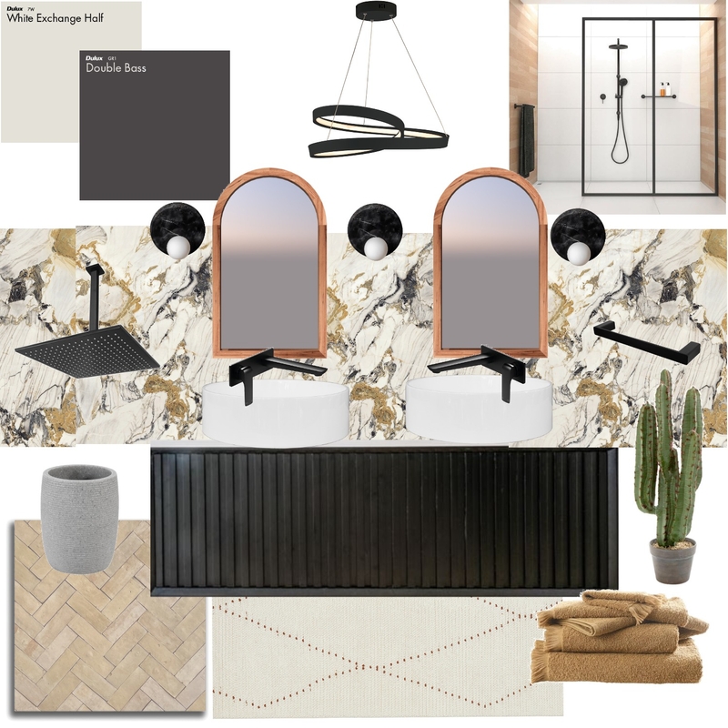 Phil's hallway bathroom Mood Board by LStruska on Style Sourcebook