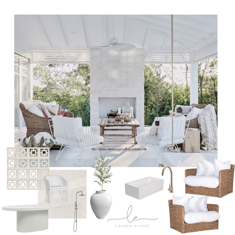 Modern Coastal Mood Board by Lauren Eloise on Style Sourcebook