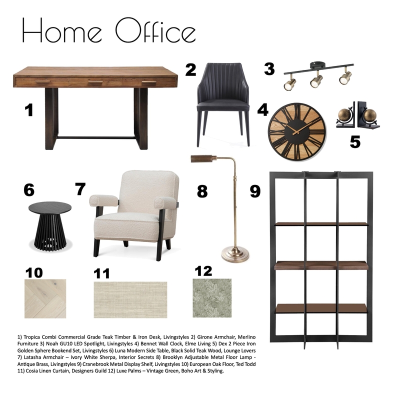 Home Office Mood Board by mariapb on Style Sourcebook