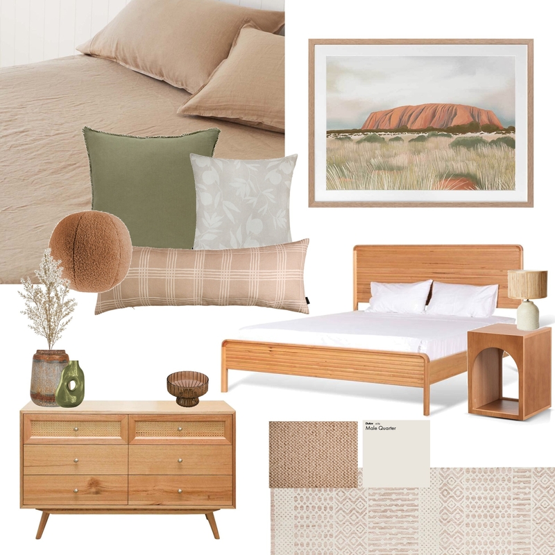 Rustic Charm Bedroom Mood Board by Urban Road on Style Sourcebook