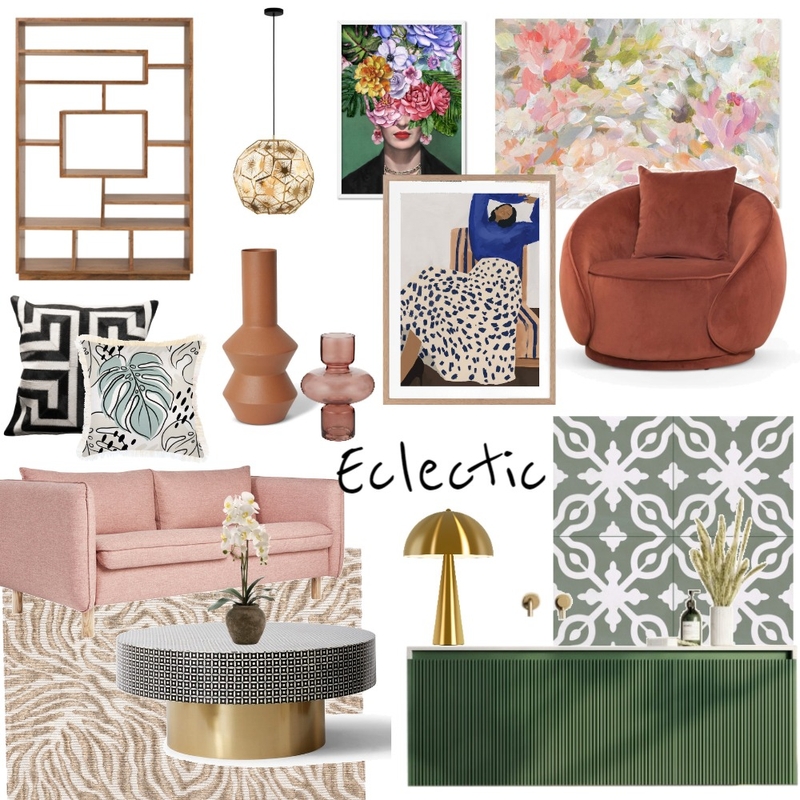 Eclectic maximalist Mood Board by CW Curations on Style Sourcebook