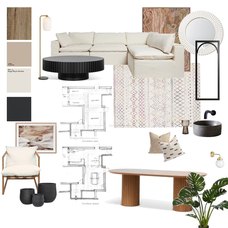 modern mediterranean Mood Board by Naida on Style Sourcebook