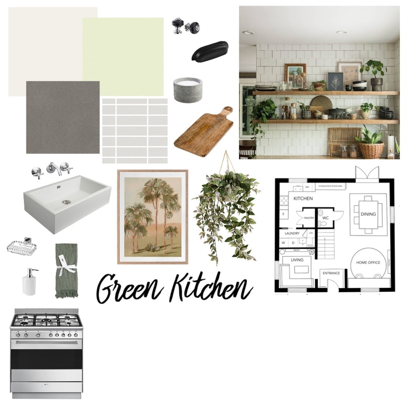 Kitchen Sample Board Mood Board by aryanefb on Style Sourcebook