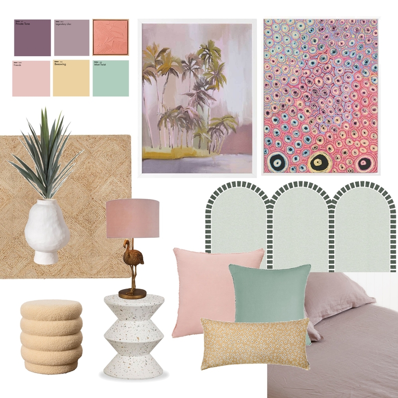 Sweet Paradise Bedroom Mood Board by Urban Road on Style Sourcebook