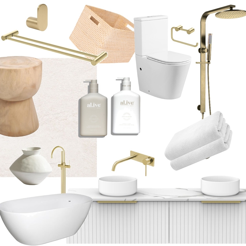 Bathroom Mood Board by tjcampbell@bne.catholic.edu.au on Style Sourcebook